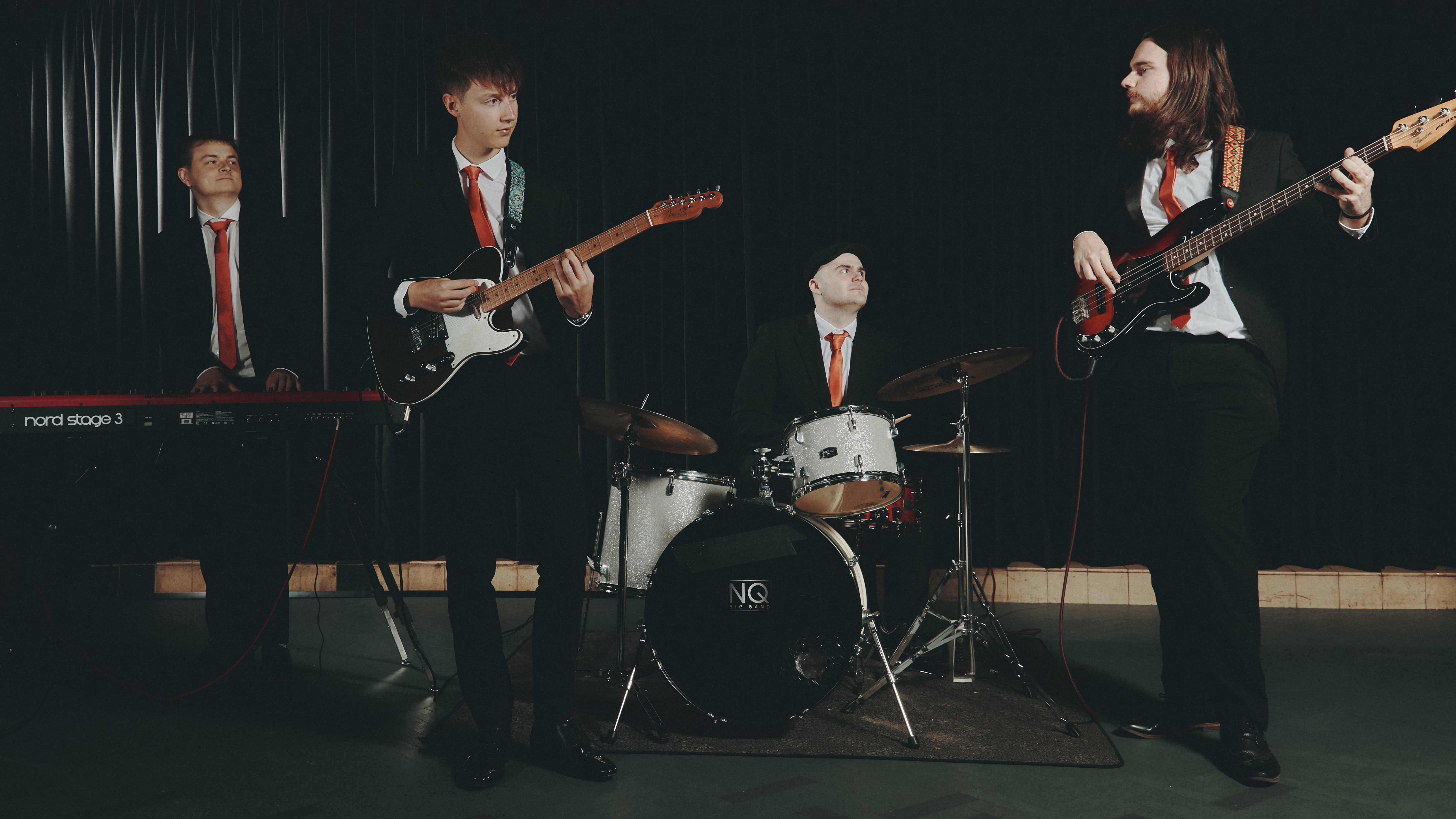 The Not Quite Big Band performing live